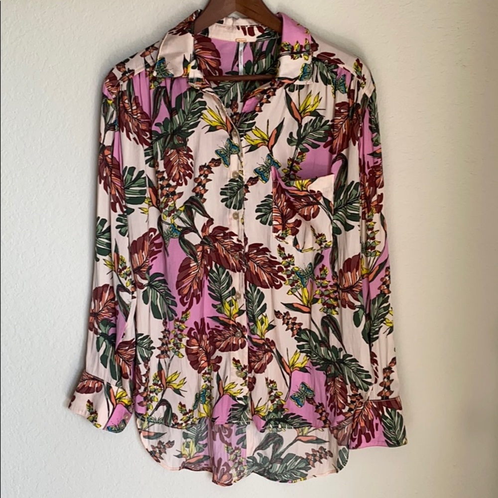 Free People | Oversized Button Down Top